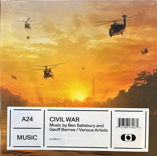 Ben Salisbury And Geoff Barrow : Civil War (Original Score) (LP, Album, Gre)