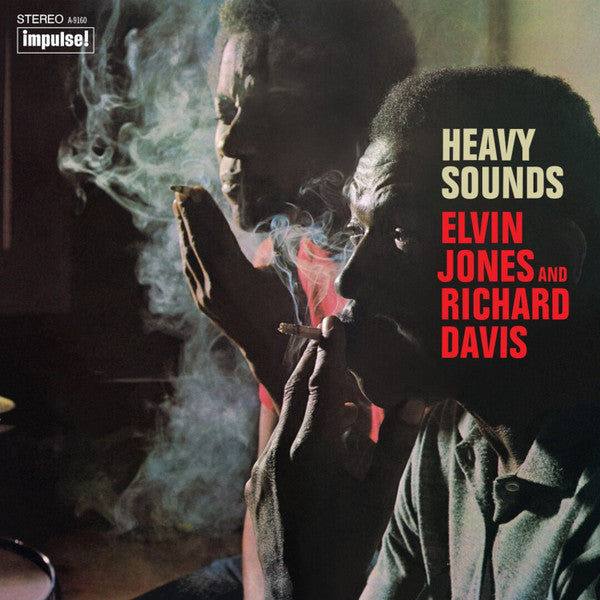 Elvin Jones And Richard Davis (2) : Heavy Sounds (LP, Album, RE, Gat)