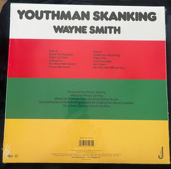 Wayne Smith : Youthman Skanking (LP, Album, RE)