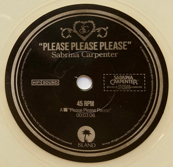 Sabrina Carpenter : Please Please Please (7", Single, Glo)