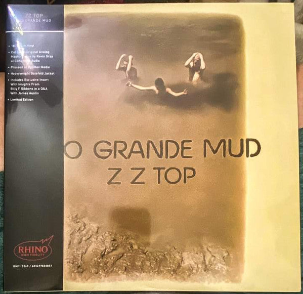 ZZ Top : Rio Grande Mud (LP, Album, Ltd, RE, 180)