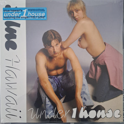 Blue Hawaii (2) : Under 1 House (LP, Album, RP, Whi)