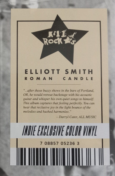 Elliott Smith : Roman Candle (LP, RE, Opa)