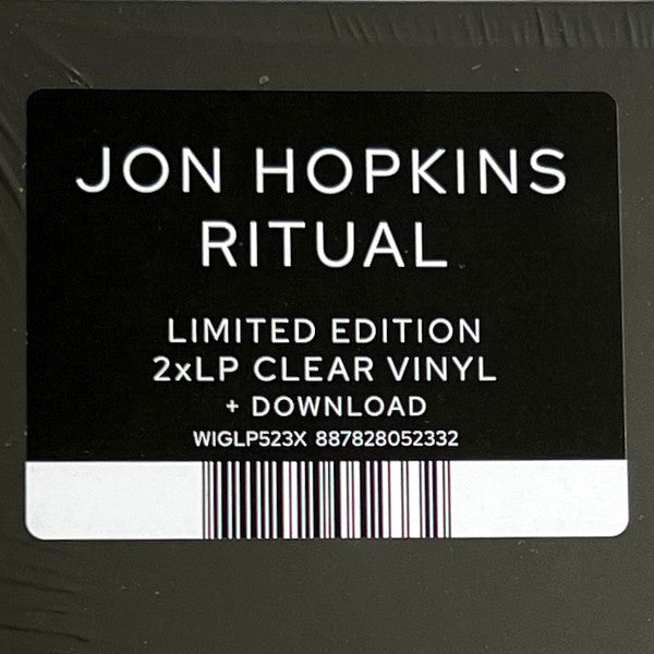 Jon Hopkins : Ritual (LP, Cle + LP, S/Sided, Etch, Cle + Album, Ltd)