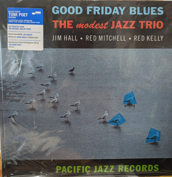 The Modest Jazz Trio : Good Friday Blues: The Modest Jazz Trio (LP, Album, RE, 180)