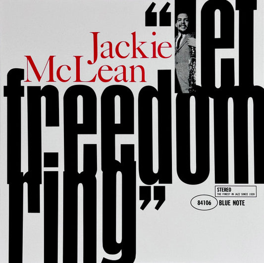 Jackie McLean : Let Freedom Ring (LP, Album, RE, 180)