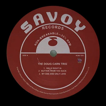 The Doug Carn Trio : The Doug Carn Trio (LP, Album, RE)