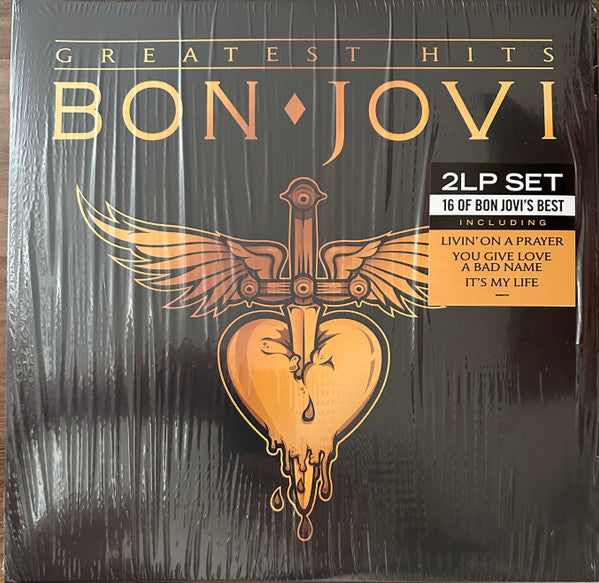 Bon Jovi : Greatest Hits (2xLP, Album, Comp)