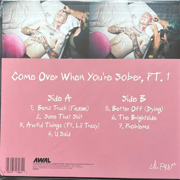 Lil Peep : Come Over When You’re Sober, Pt.1 (12", Album, Cle)