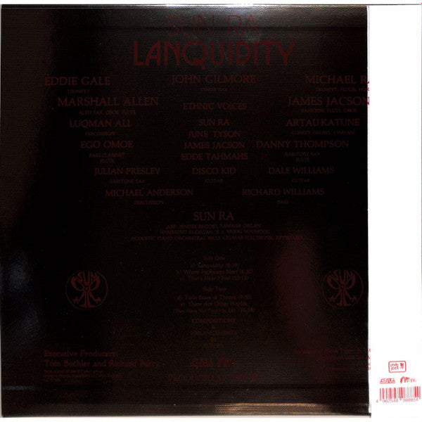 Sun Ra : Lanquidity (LP, Album, RE)