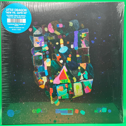 Little Dragon : New Me, Same Us (LP, Album, RP, Tra)