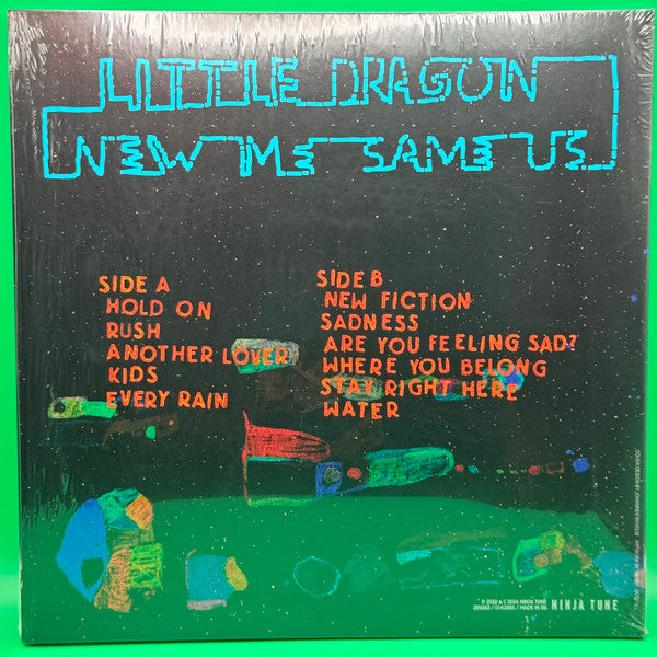 Little Dragon : New Me, Same Us (LP, Album, RP, Tra)