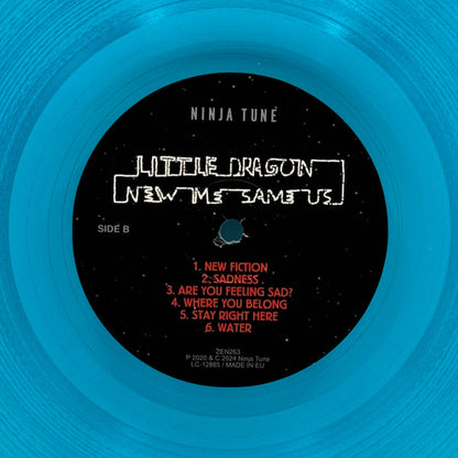 Little Dragon : New Me, Same Us (LP, Album, RP, Tra)