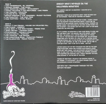 Various : Greasy Mike's Revenge On The Halloween Monsters (LP, Comp)