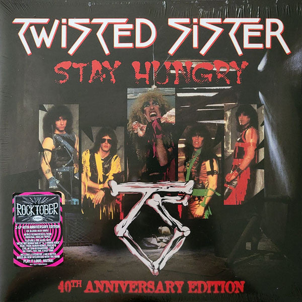 Twisted Sister : Stay Hungry (40th Anniversary Edition) (2xLP, Album, Blo)