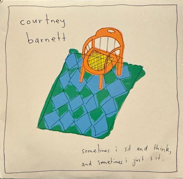 Courtney Barnett : Sometimes I Sit And Think, And Sometimes I Just Sit (LP, Album, RP)