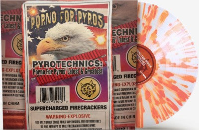 Porno For Pyros : Pyrotechnics: Porno For Pyros' Latest & Greatest (LP, Comp, Ltd, 140)