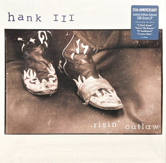 Hank III* : Risin' Outlaw (LP, Album, Ltd, RE, Cle)