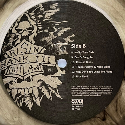 Hank III* : Risin' Outlaw (LP, Album, Ltd, RE, Cle)