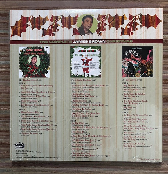 James Brown : The Complete James Brown Christmas (3xLP, Comp)