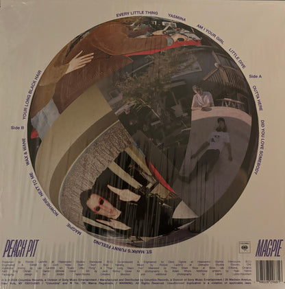 Peach Pit (3) : Magpie (LP, Album, Ltd, Cle)