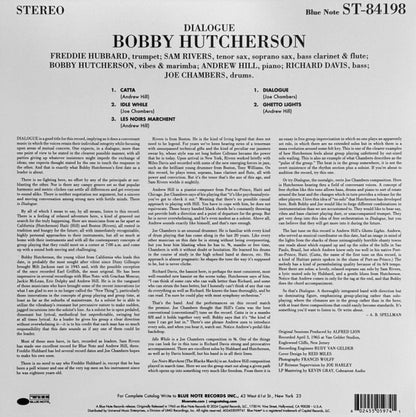 Bobby Hutcherson : Dialogue (LP, Album, RE, 180)