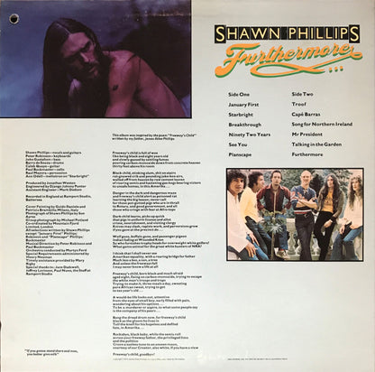 Shawn Phillips (2) : Furthermore... (LP, Album, Die)