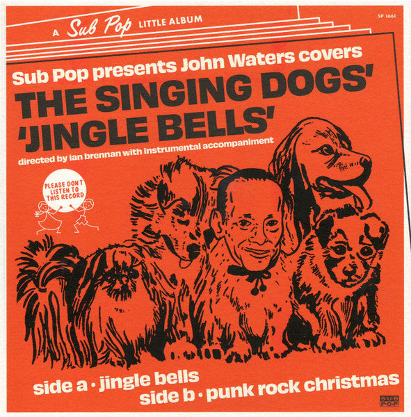 John Waters : Jingle Bells / Punk Rock Christmas (7", Vom)