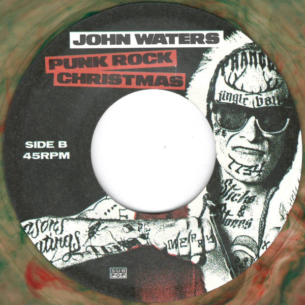 John Waters : Jingle Bells / Punk Rock Christmas (7", Vom)