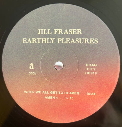 Jill Fraser : Earthly Pleasures (2x12", Album)