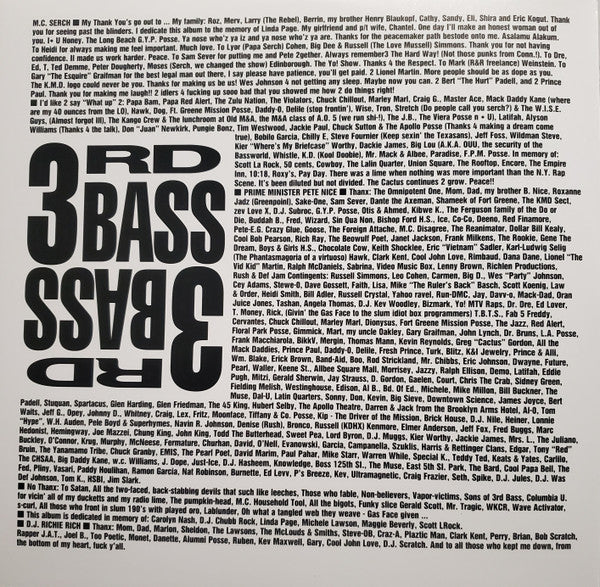 3rd Bass : The Cactus Album (2xLP, RE)