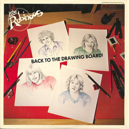 The Rubinoos : Back To The Drawing Board (LP, Album, Promo)