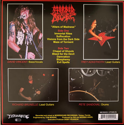 Morbid Angel : Altars Of Madness (LP, Album, Ltd, Blu)