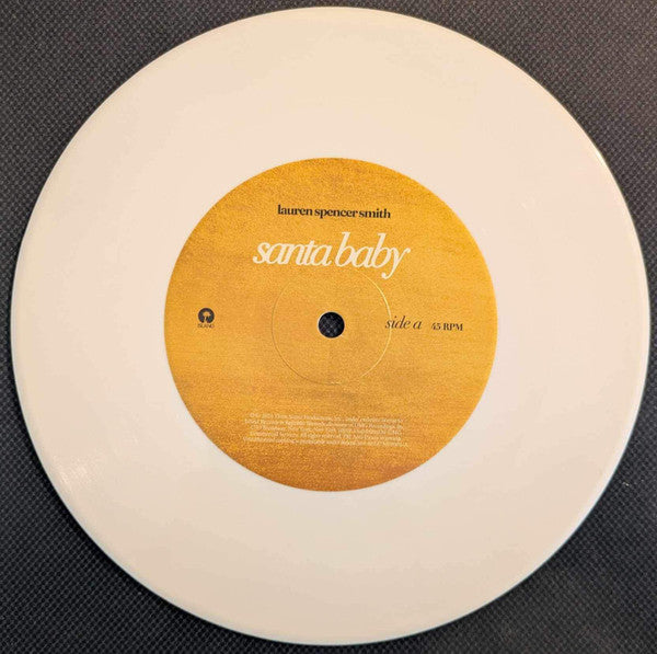 Lauren Spencer-Smith : Santa Baby/Last Christmas  (7", RSD, Single, Whi)