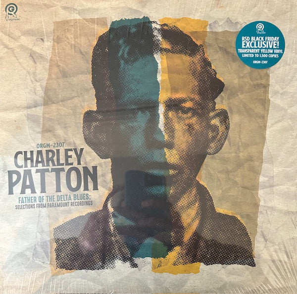 Charley Patton : Father Of The Delta Blues: Selections From Paramount Recordings (LP, RSD, Comp, Ltd, Yel)