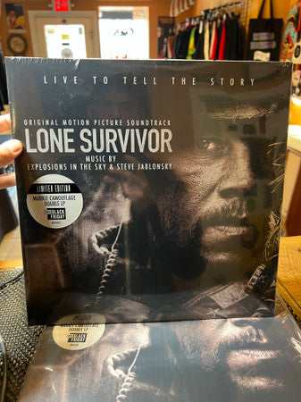 Explosions In The Sky & Steve Jablonsky : Lone Survivor (Original Motion Picture Soundtrack) (2xLP, RSD, Ltd, Mar)