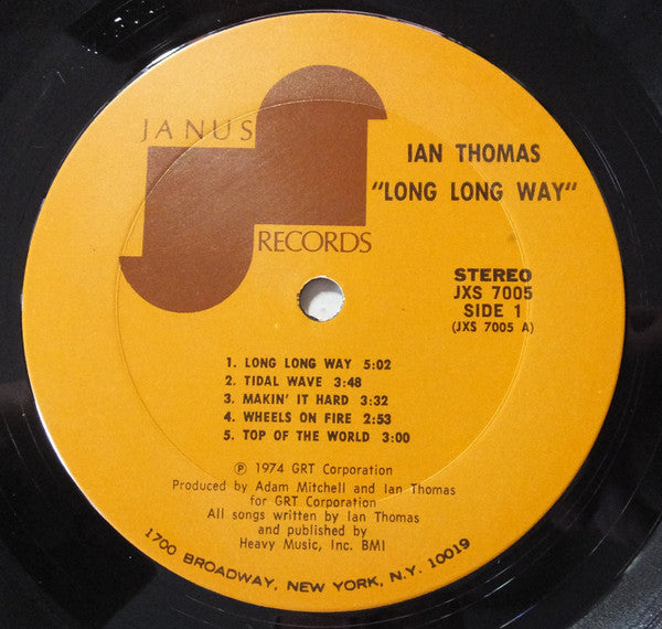 Ian Thomas (2) : Long Long Way (LP, Album)