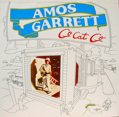 Amos Garrett : Go Cat Go (LP, Album)