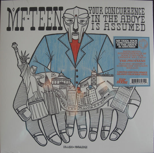 MF TEEN* : Your Concurrence In The Above Is Assumed (LP, Album, Ltd, Ora)