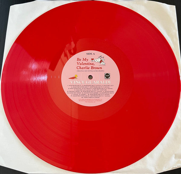 Vince Guaraldi : Be My Valentine, Charlie Brown (Original Soundtrack Recording) (LP, Album, Bioplastic, Ltd, RM, Hea)