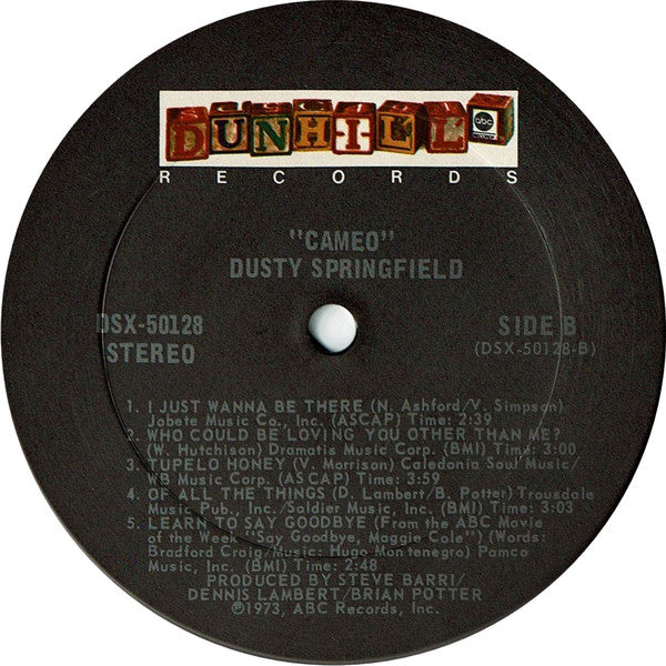 Dusty Springfield : Cameo (LP, Album, Pit)