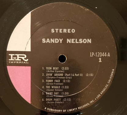 Sandy Nelson : Teen Beat (LP, Album, RP)