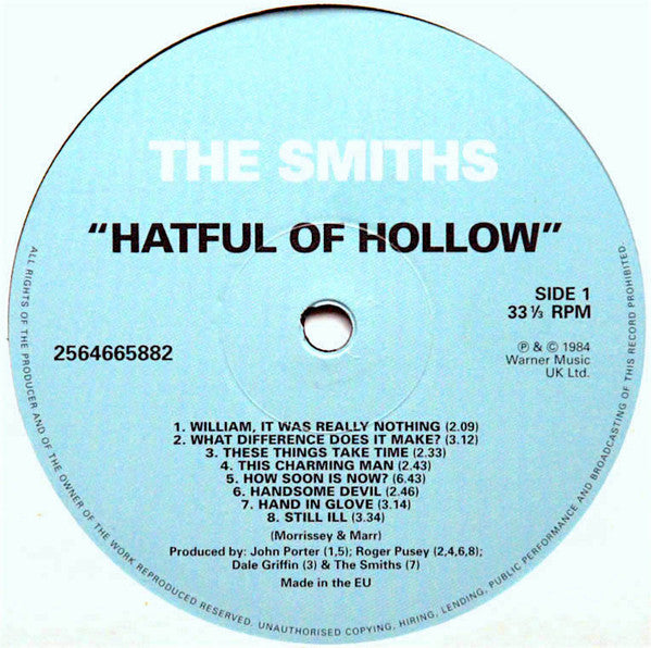 Buy The Smiths : Hatful Of Hollow (LP, Comp, RE, 180) Online for a 
