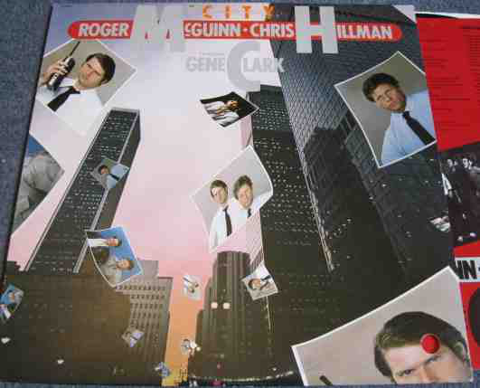 Roger McGuinn & Chris Hillman Featuring Gene Clark* : City (LP, Album, Los)