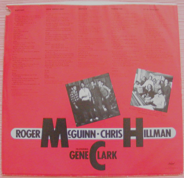 Roger McGuinn & Chris Hillman Featuring Gene Clark* : City (LP, Album, Los)