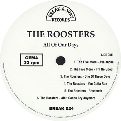 The Roosters (2) : All Of Our Days (LP, Comp)