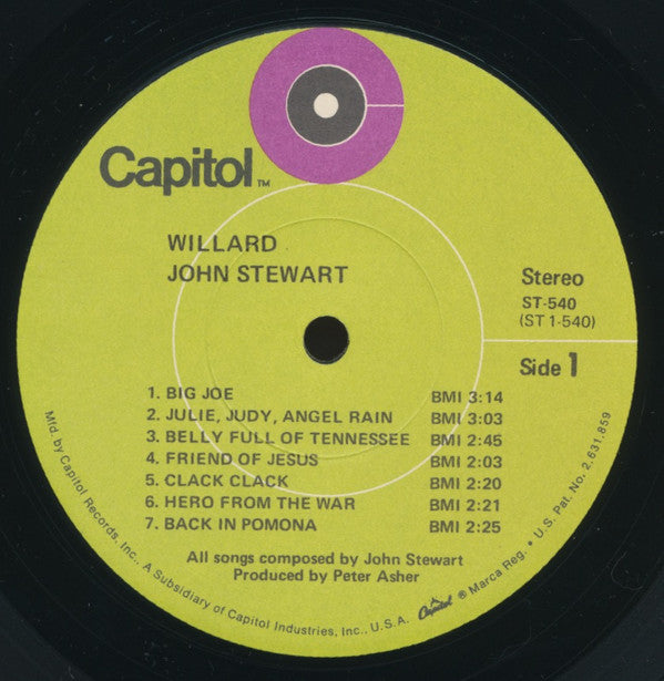 John Stewart (2) : Willard (LP, Album)