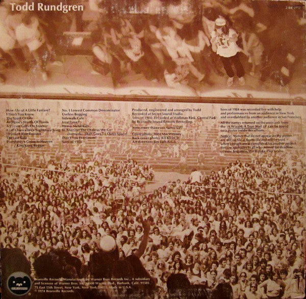 Todd Rundgren : Todd (2xLP, Album)