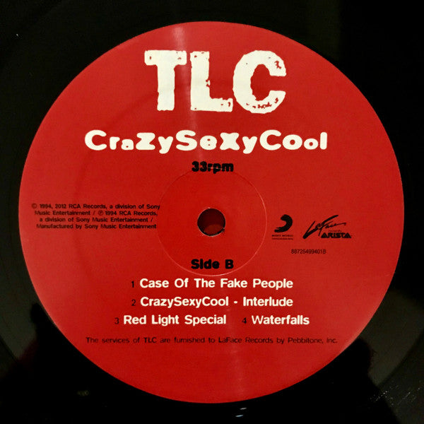 TLC : CrazySexyCool (2xLP, Album, RE)