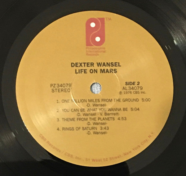 Dexter Wansel - Life On Mars (LP, Album, RE)